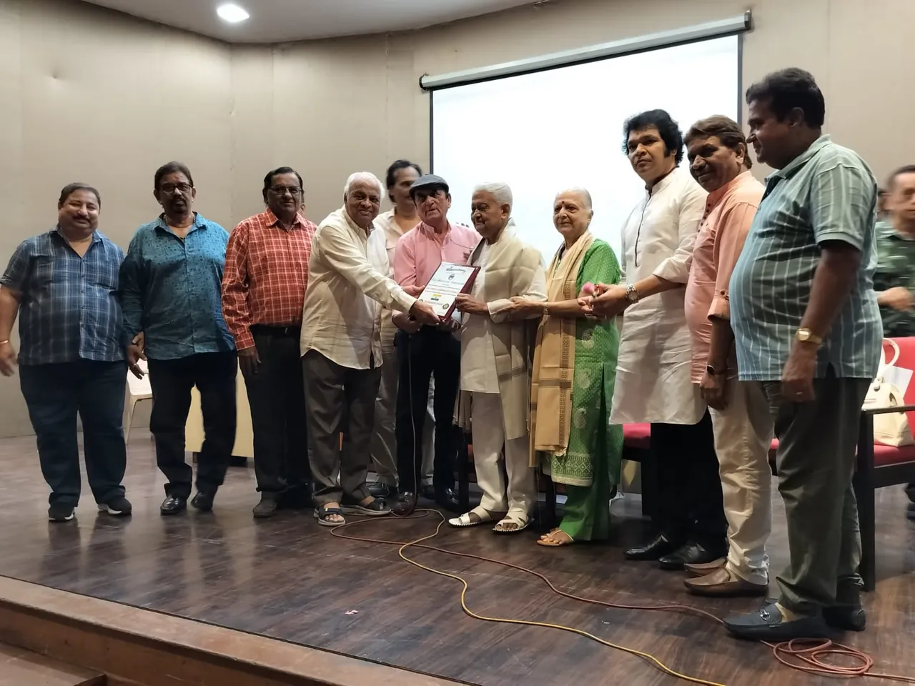 Pyarelal Ramprasad Sharma honored in the 71st annual meeting of CMA