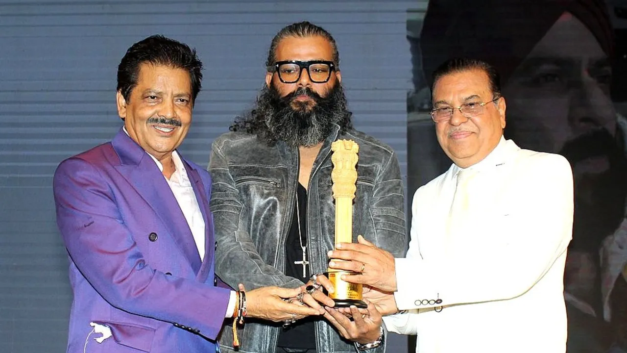 Bollywood wig designer Jeetendra S Savi honored with Anokhi Bharat Gaurav for the film Animal