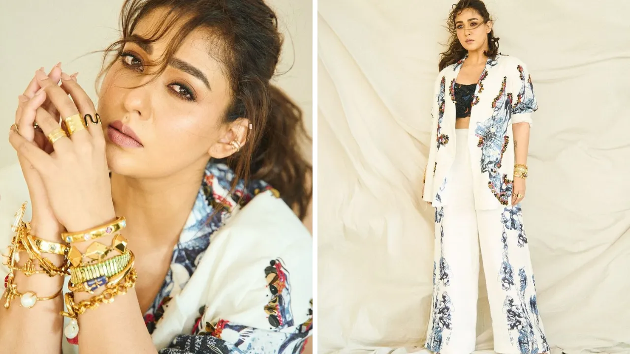 Nayanthara showed boss-lady style in a suit, fans praised her
