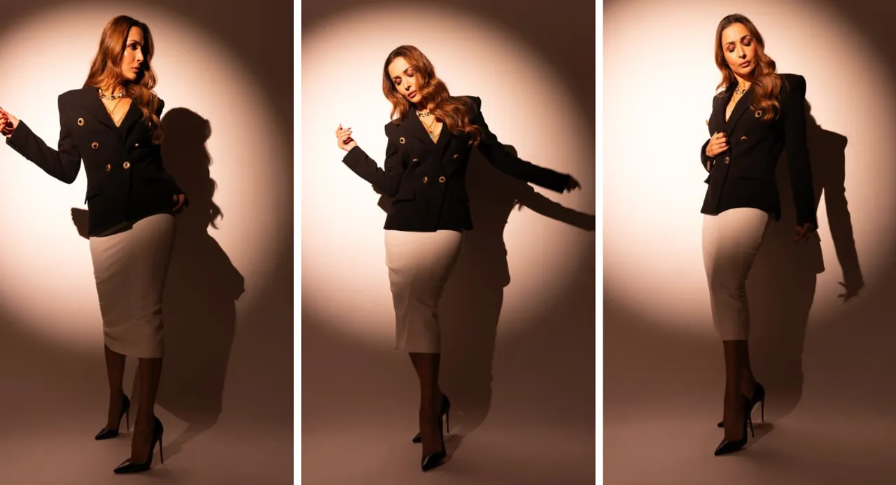 Malaika Arora made her style even more special with a blazer