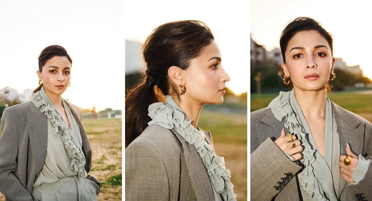 Alia Bhatt's 'Shaandaar' boss look with pastel elegance and tweed power