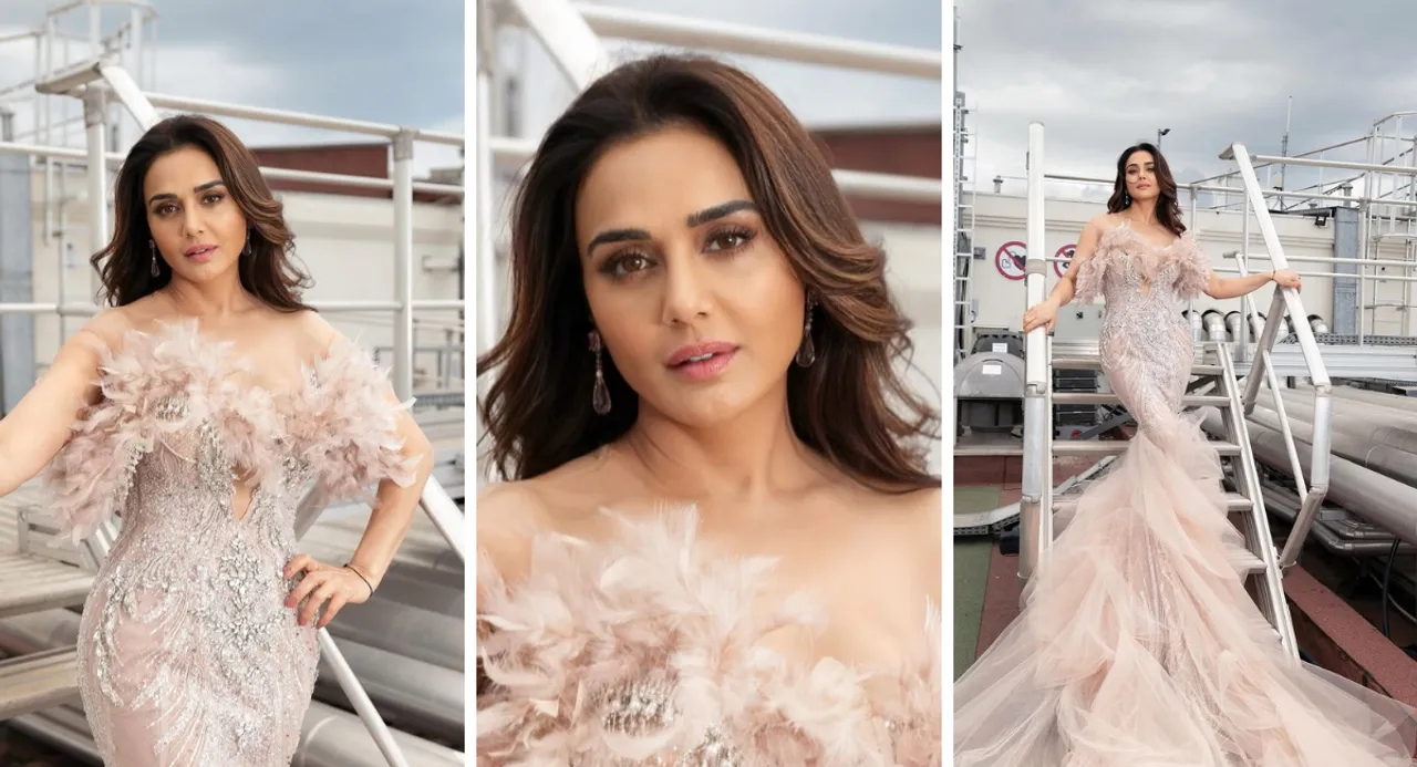 Preity Zinta's gorgeous look in a bodycon frill dress, fans said- 'Ageless beauty!'