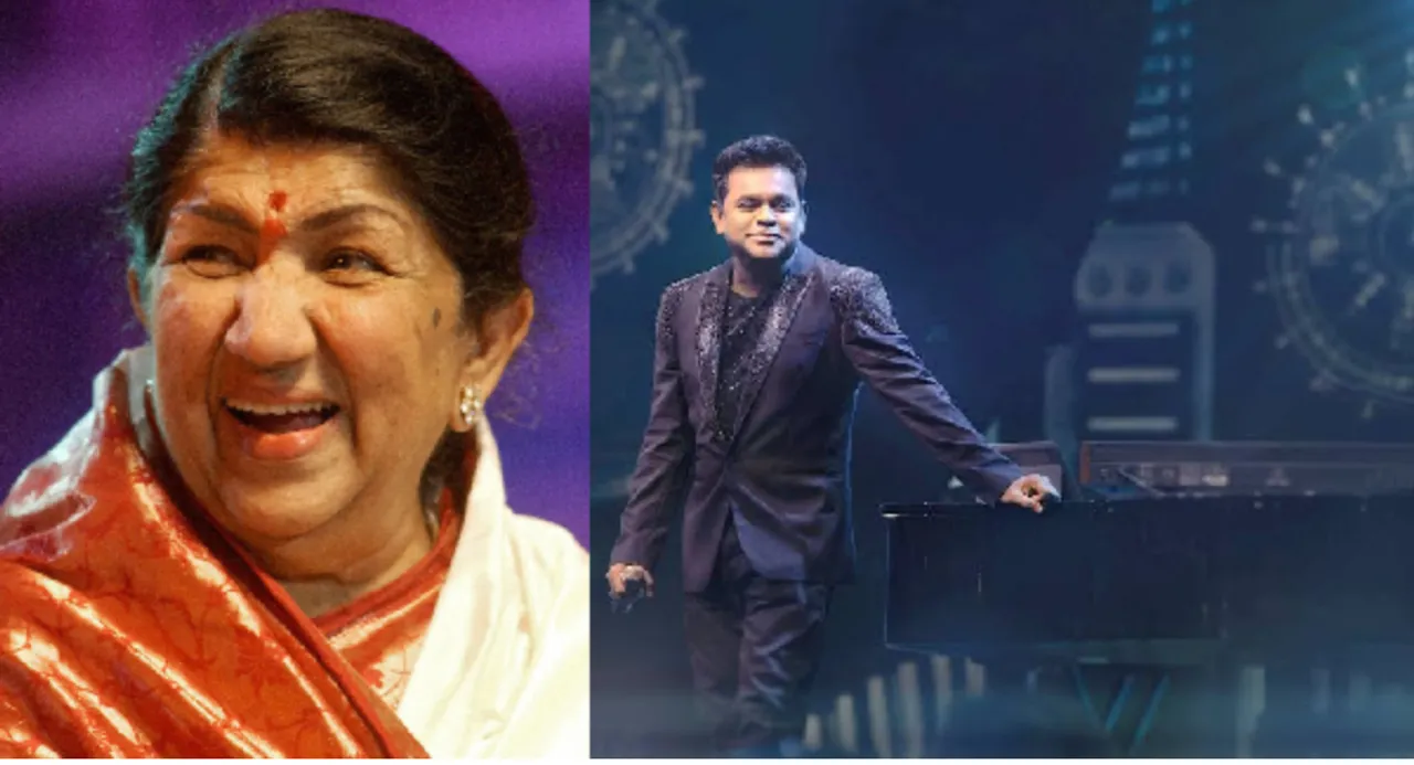 AR Rahman got the lesson from Lata Mangeshkar, which made him a magician of music