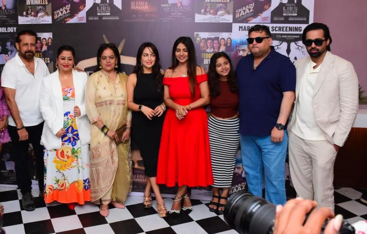 shared Sushmita Mukherjee at multi movie Cannes Selection celebration glam event hosted by Erams Entertainment 