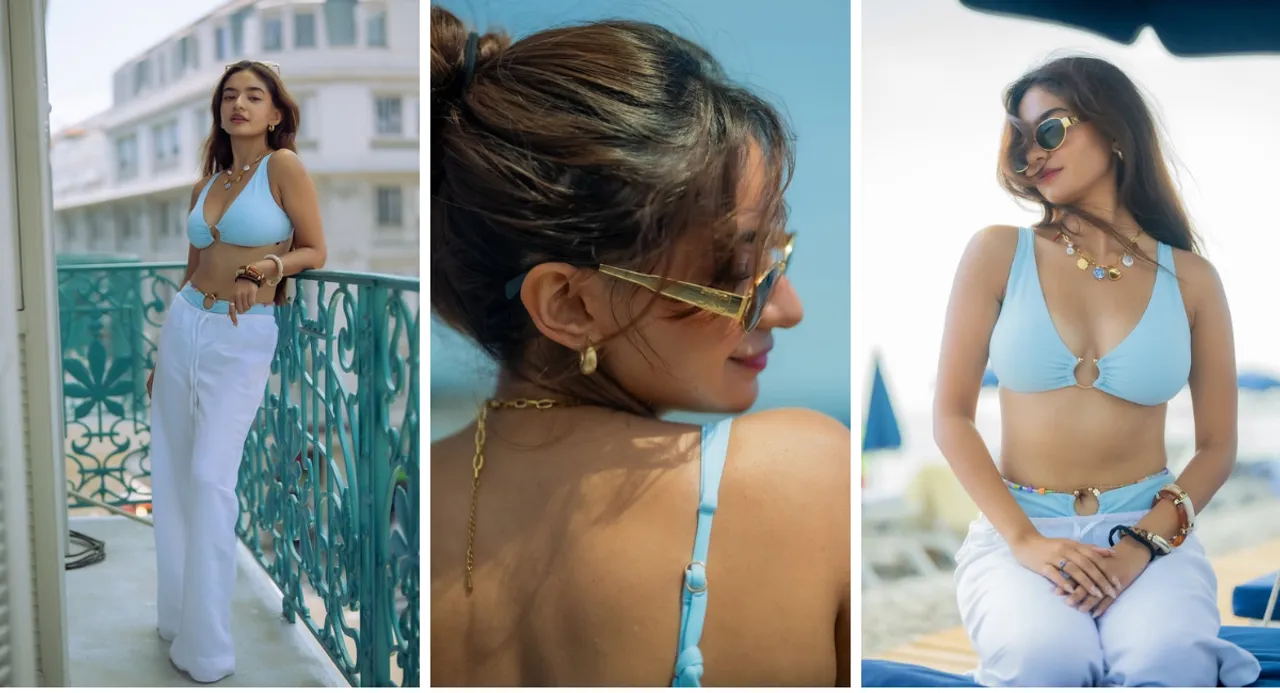 Anushka Sen Photo: Anushka Sen's bold style became an internet sensation, wreaked havoc in blue bikini look