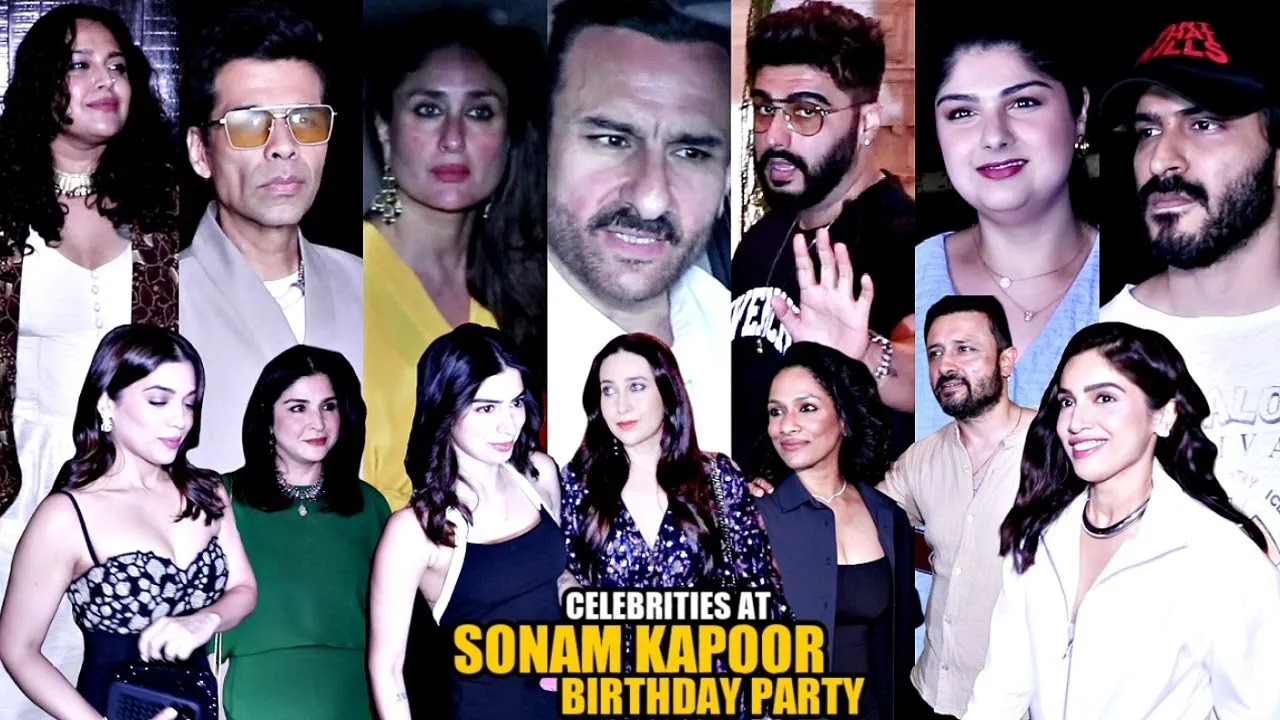 Sonam Kapoor birthday party
