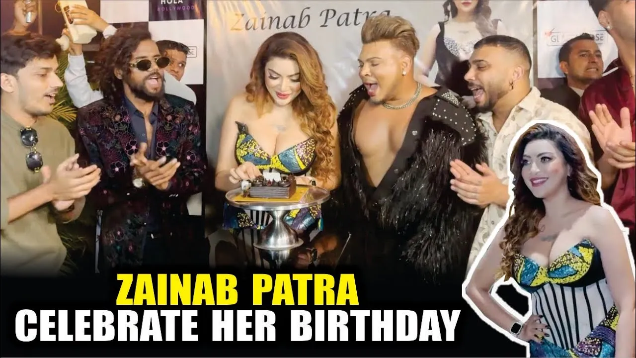 Zainab Patra birthday with friends