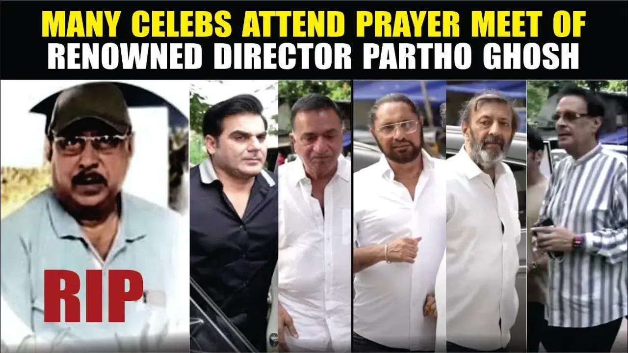 Director Partho Ghosh Prayer Meet Attended by Arbaaz Khan Shyam Kaushal and More