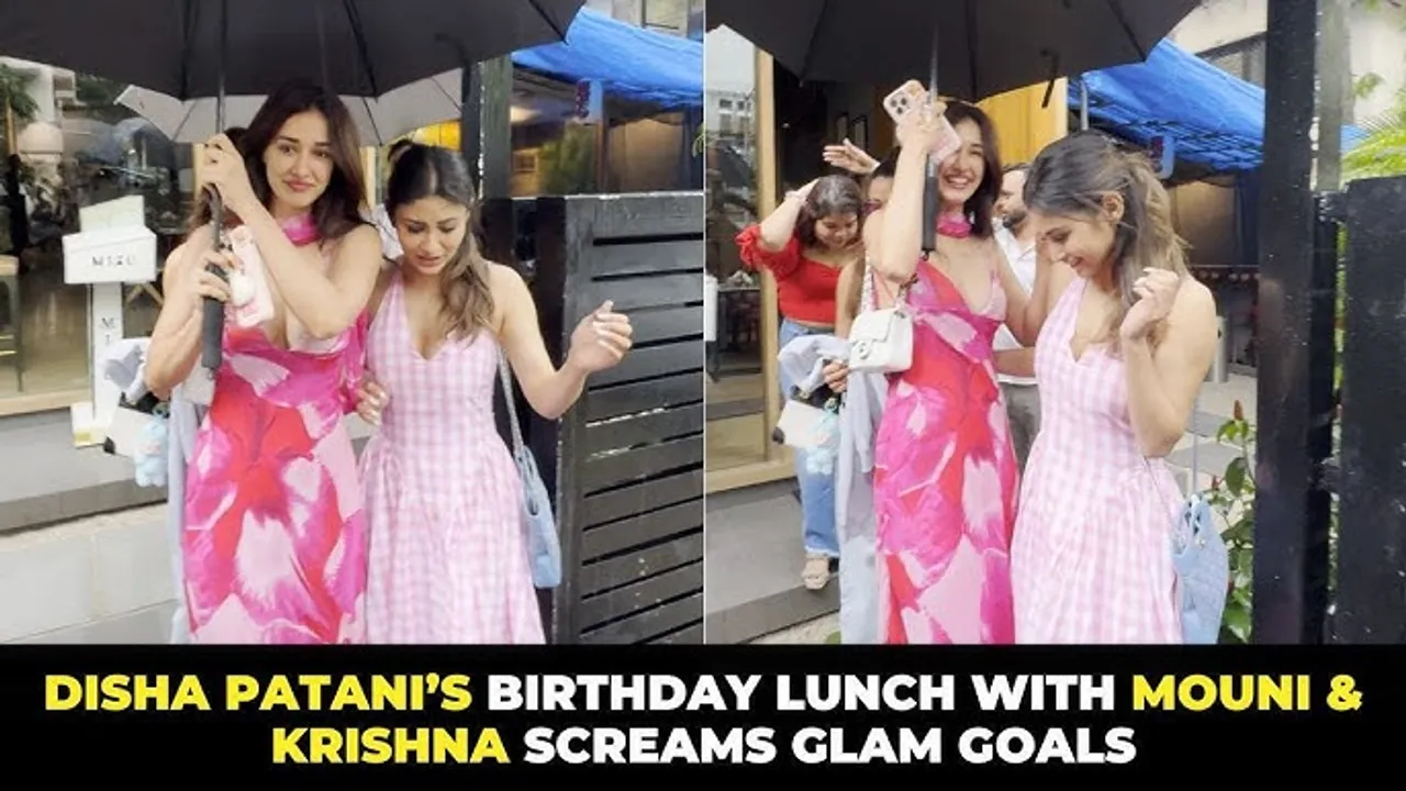 Disha Patani special celebration on her 33rd birthday Mouni and Krishna were together