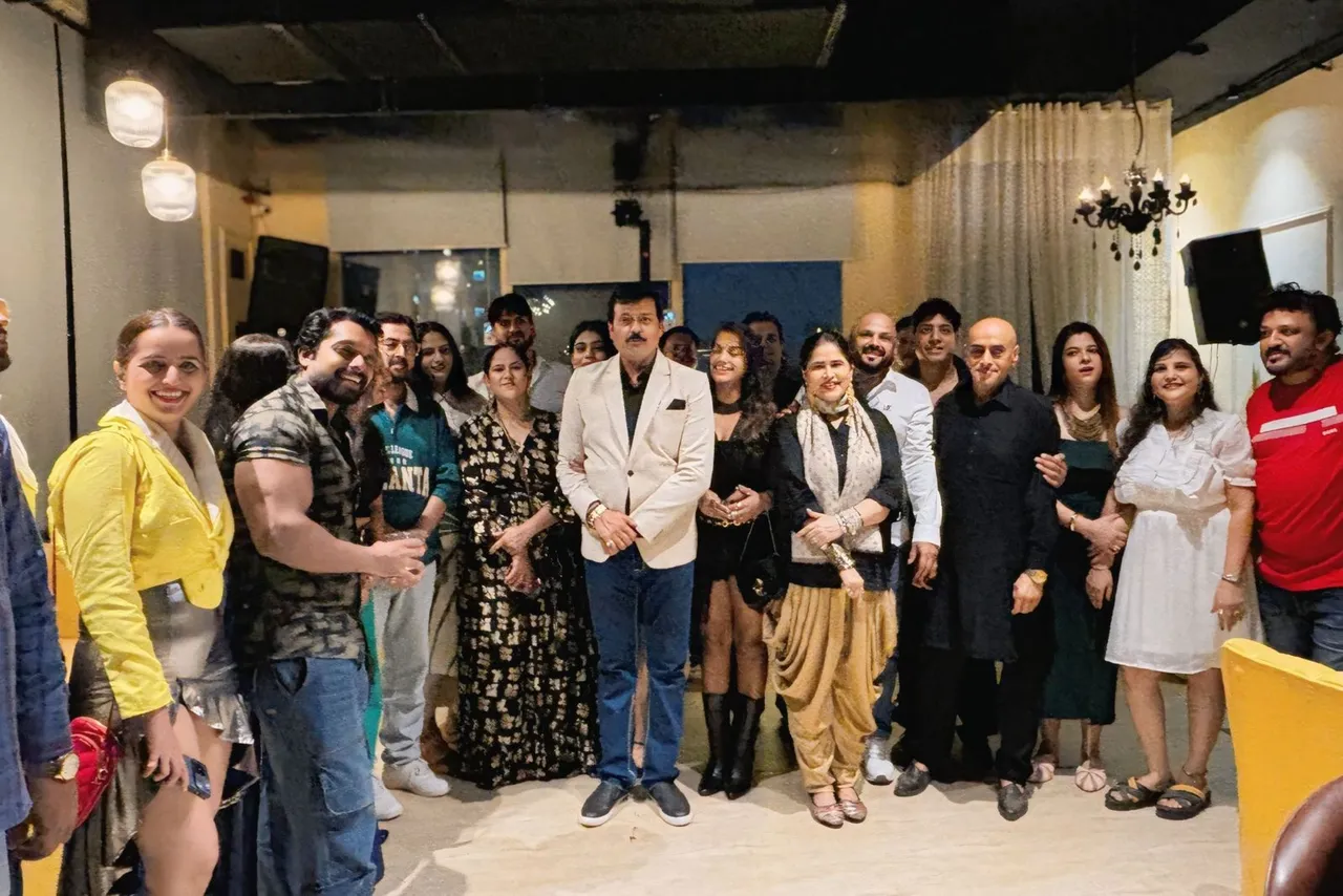 Many celebrities including Pankaj Berry attended the birthday party of producer director Rupesh Rai Sikand