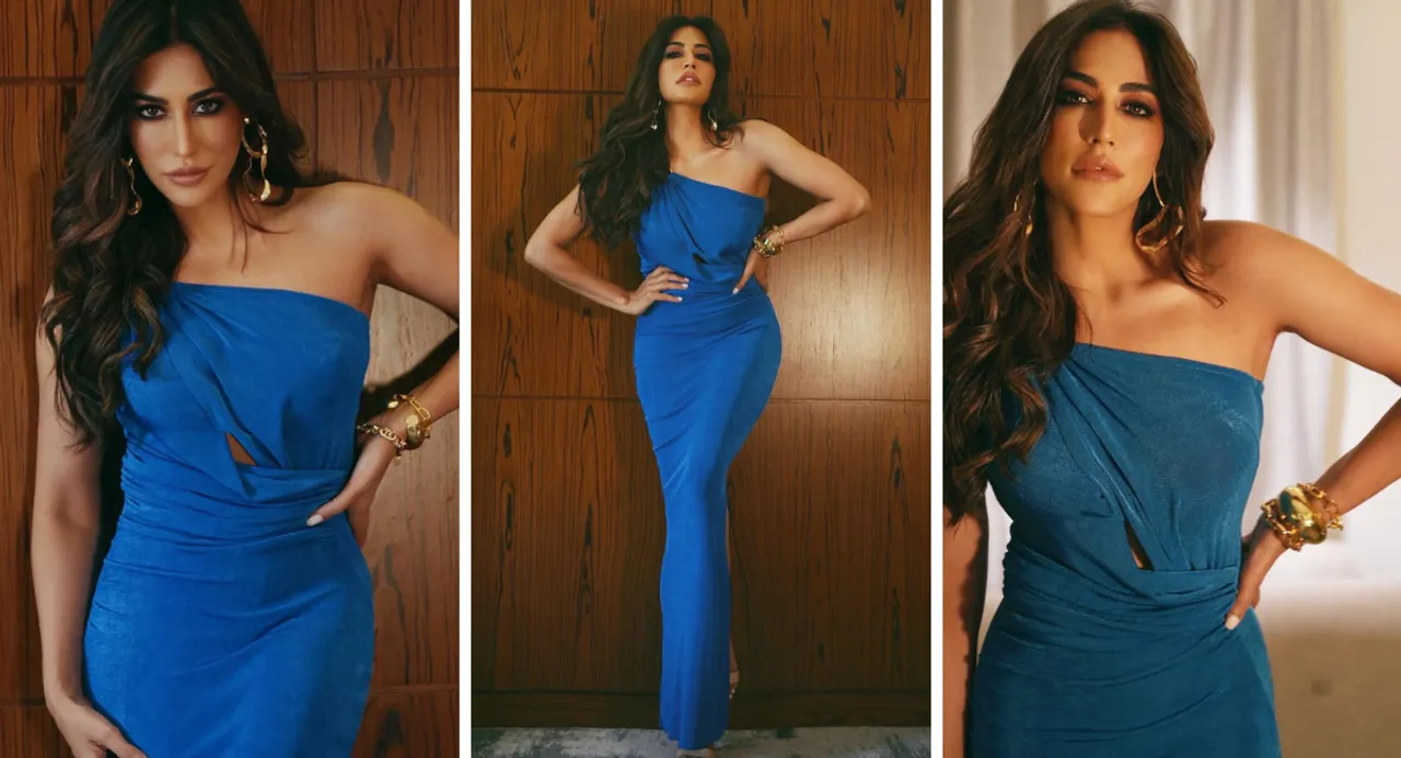Chitrangda Singh Photo: Chitrangada Singh new style spread charm in royal blue gown