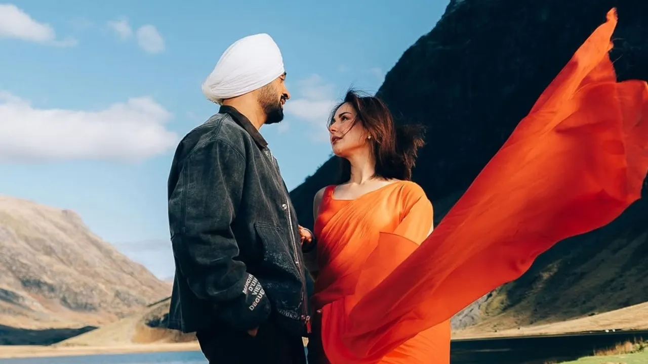 Diljit Dosanjh  Hania Aamir