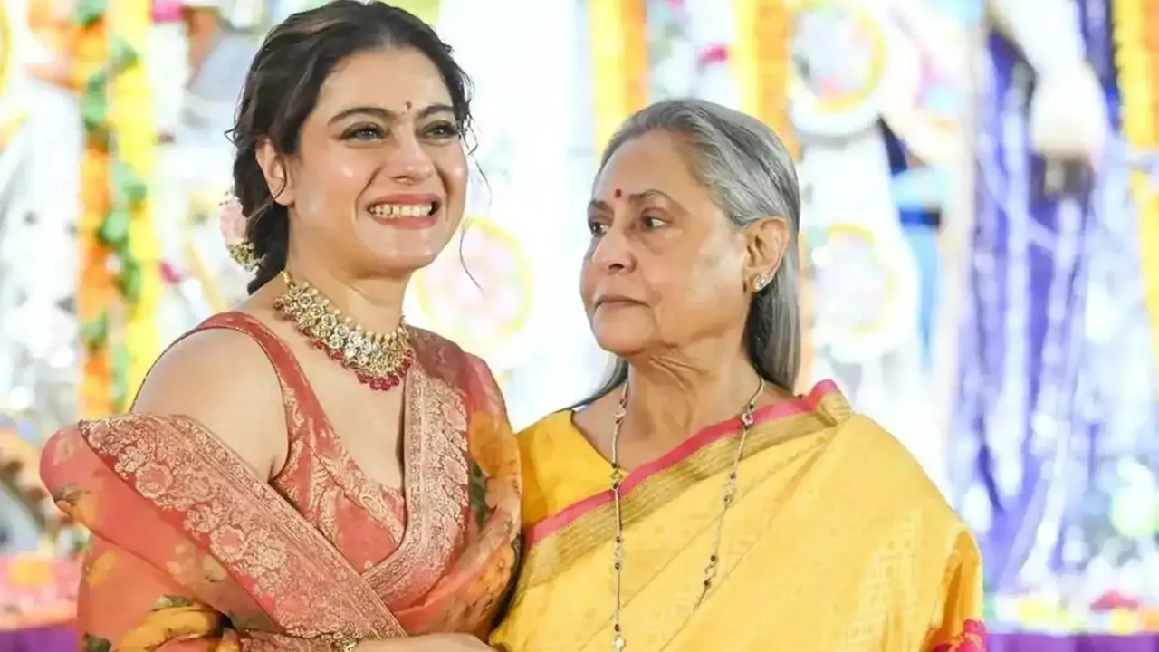 Kajol and Jaya Bachchan