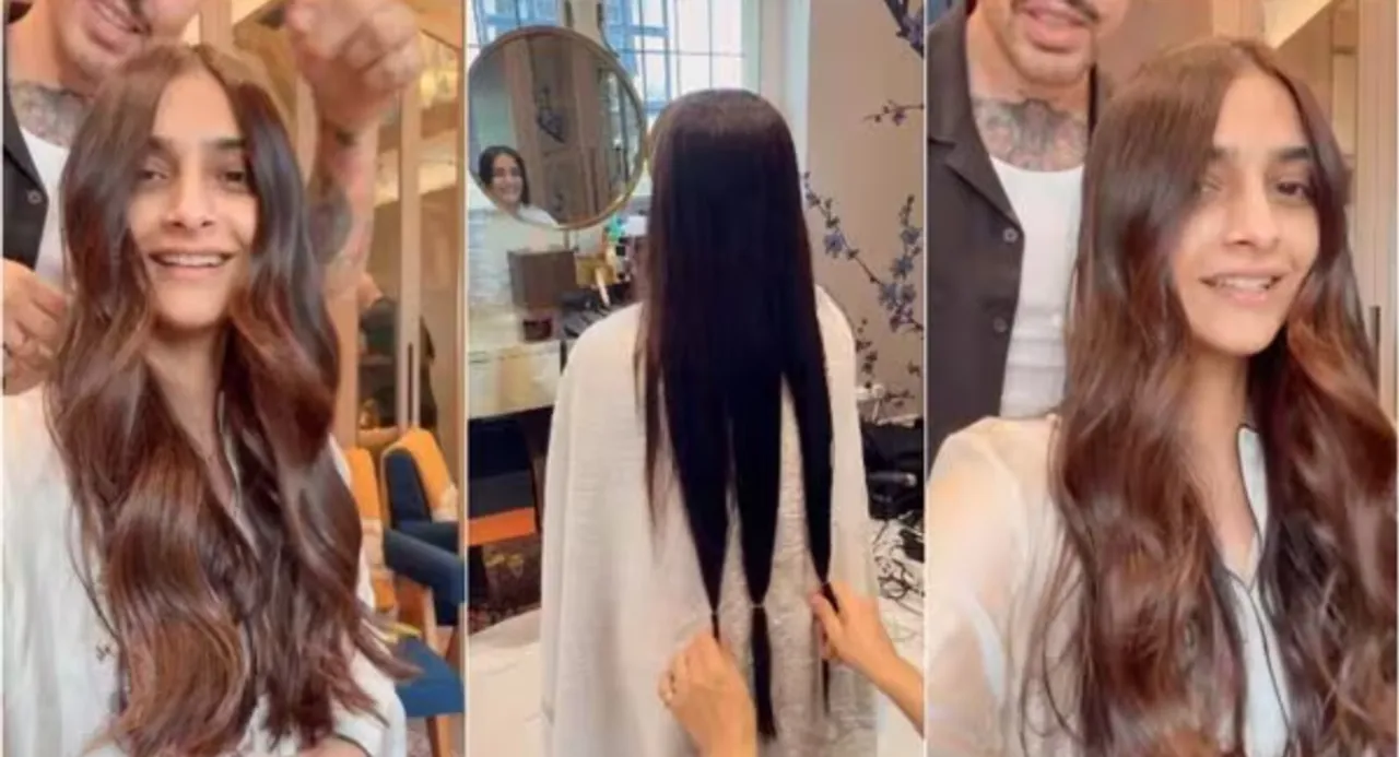 Sonam Kapoor Donates Her Hair: Sonam Kapoor cut her 12 inches hair for the needy