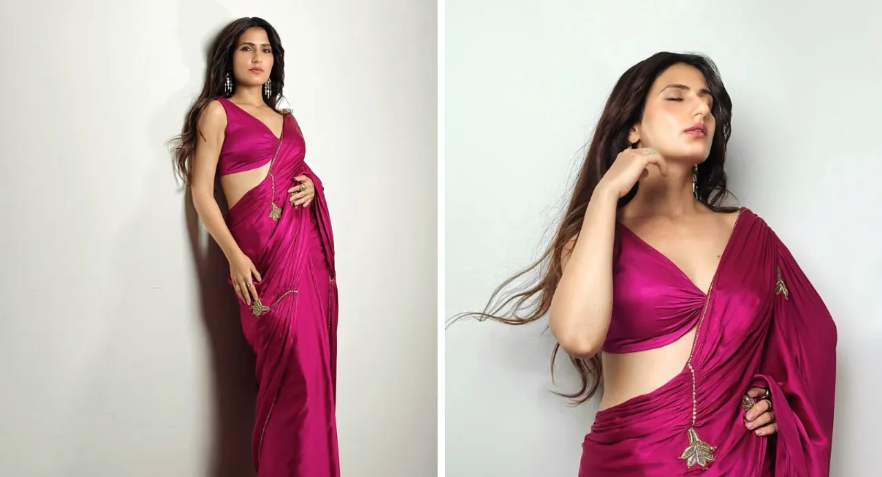Fatima Sana Sheikh Photo: Fatima Sana Sheikh pink saree look became a topic of discussion seeing the pictures fans said  Gorgeous Queen