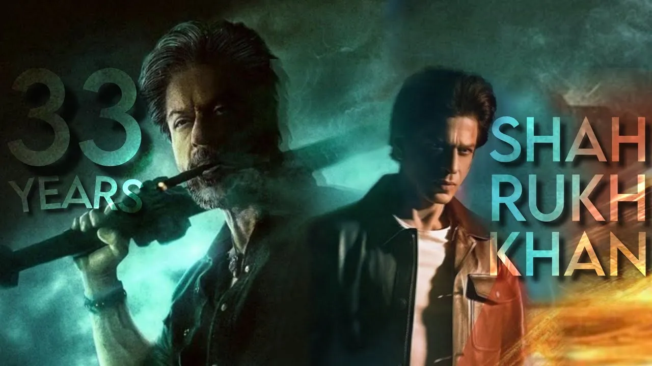 33 Years Celebrating Shah Rukh Khan Cinematic Kingship