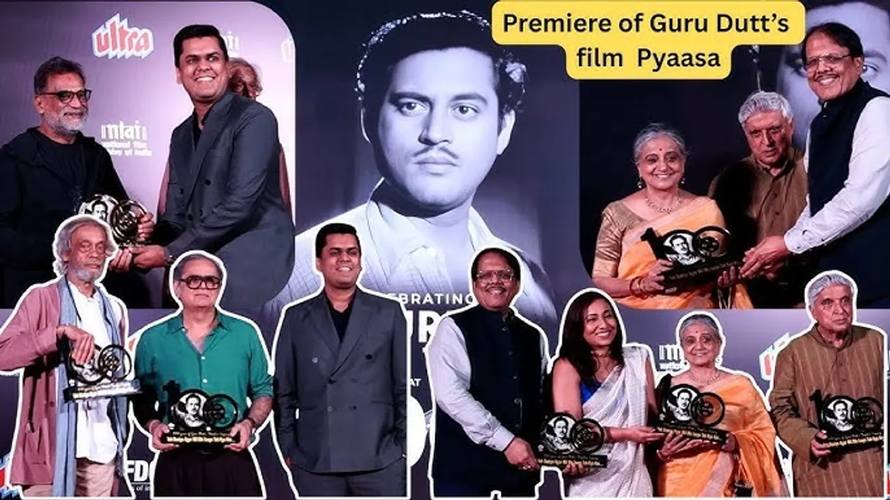 Guru Dutt Pyaasa The Premiere