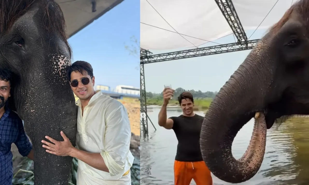 Sidharth Malhotra drops some BTS gems from the Param Sundari shoot days and we can not get enough