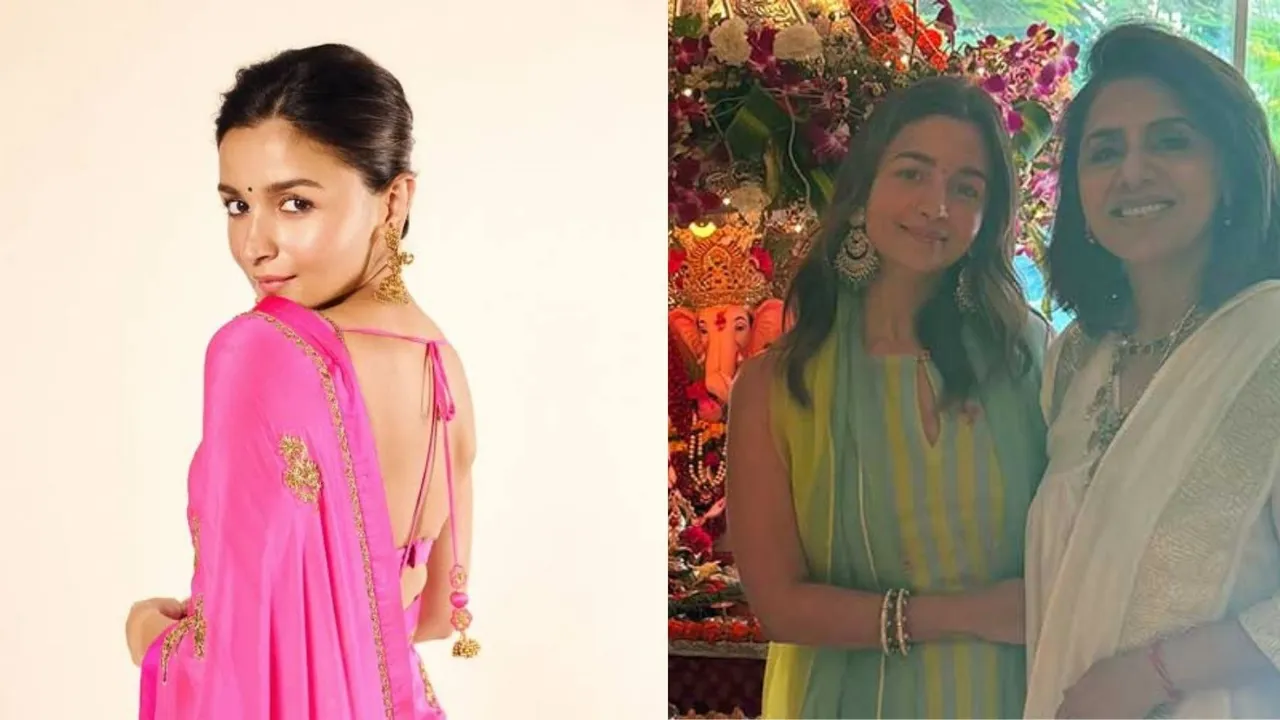 Alia Bhatt and Neetu Kapoor