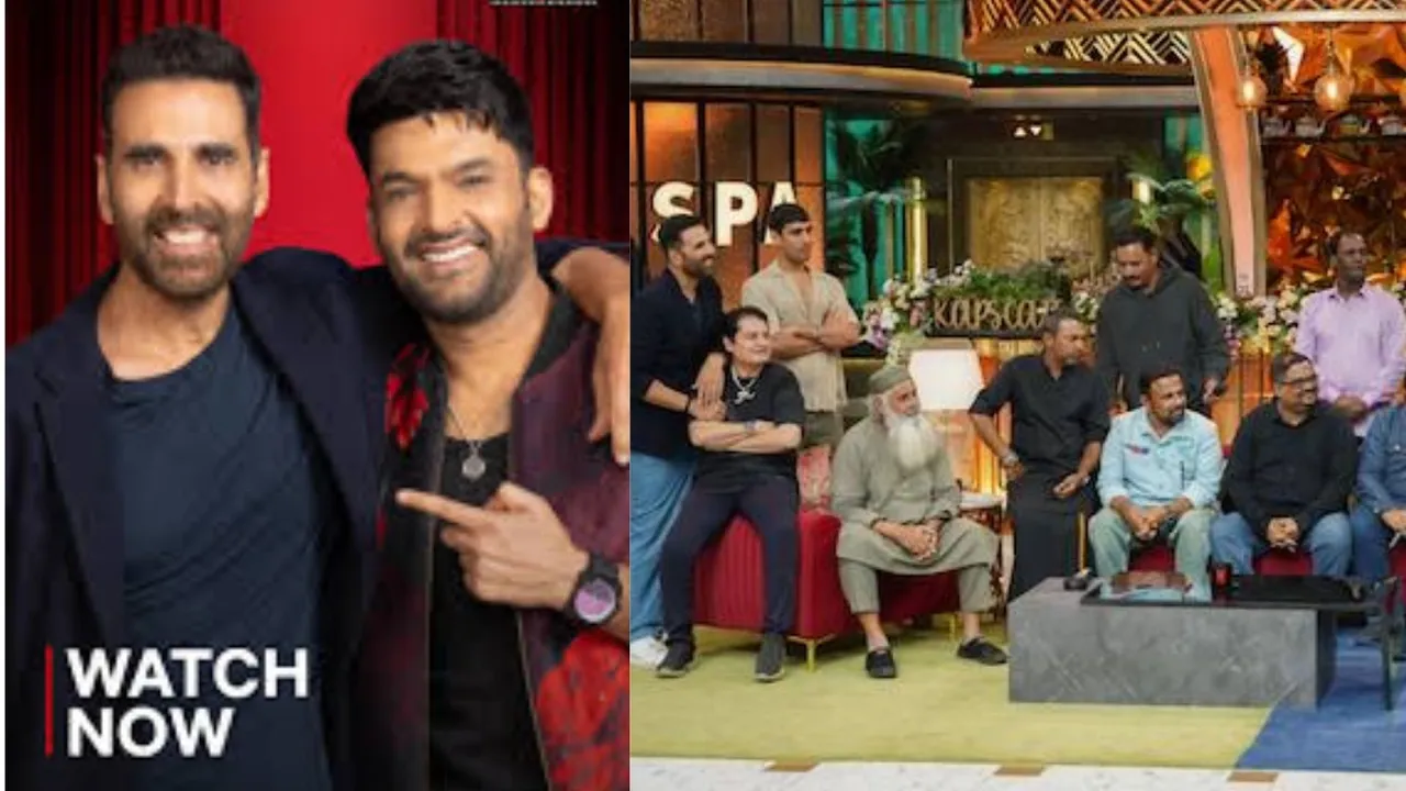 Kapil Sharma funny banter with Akshay Kumar