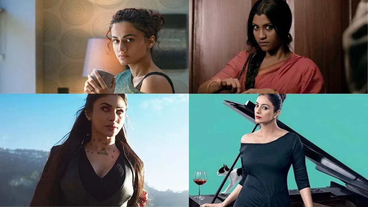 Bollywood actresses in villain roles