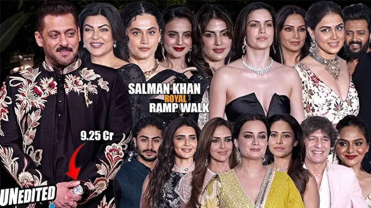 MANY CELEBS AT VIKRAM PHADNIS CELEBRATION OF 35 YEARS IN FASHION