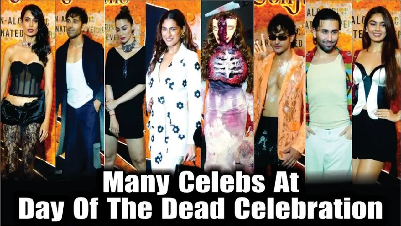 Many Celebs Attend Dazzle at Day of the Dead Celebration