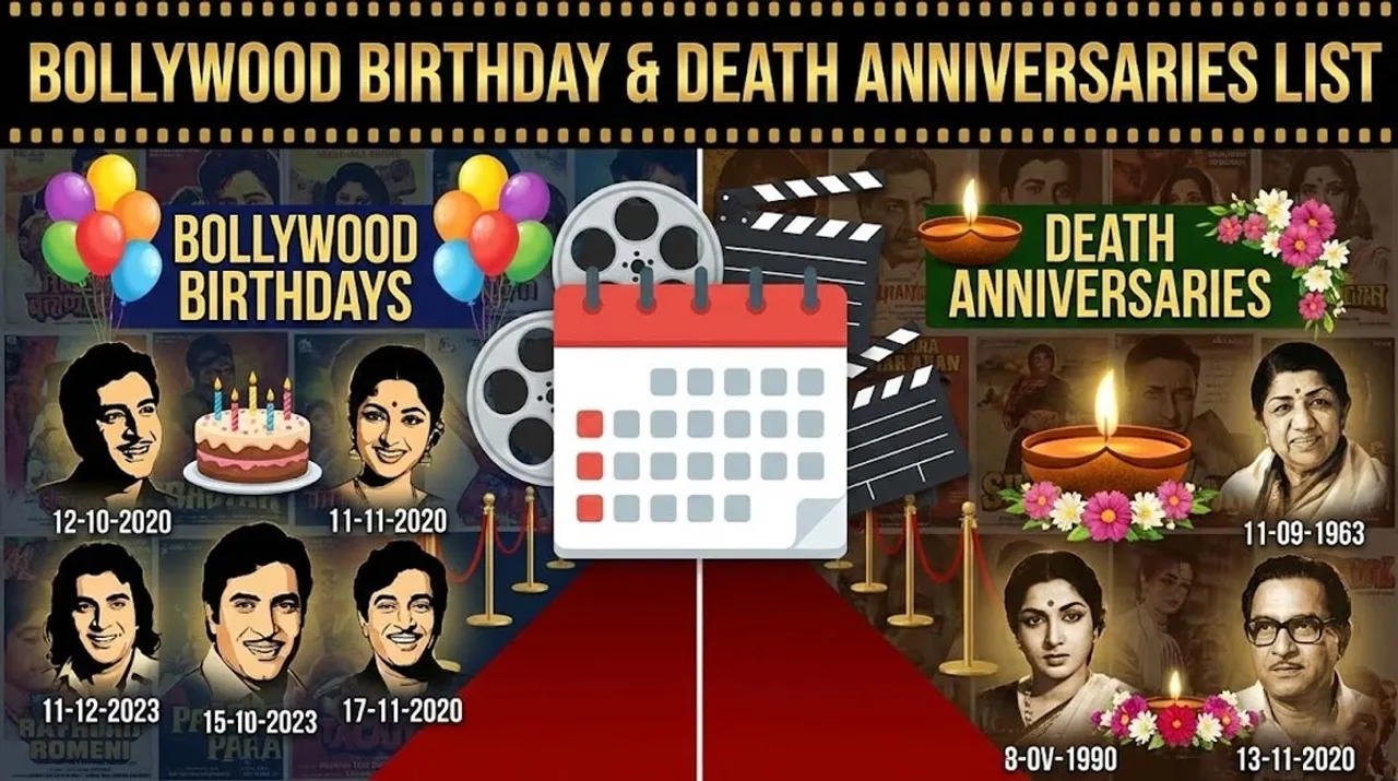 Bollywood-BIrthday-&-Death-Anniversaries-List