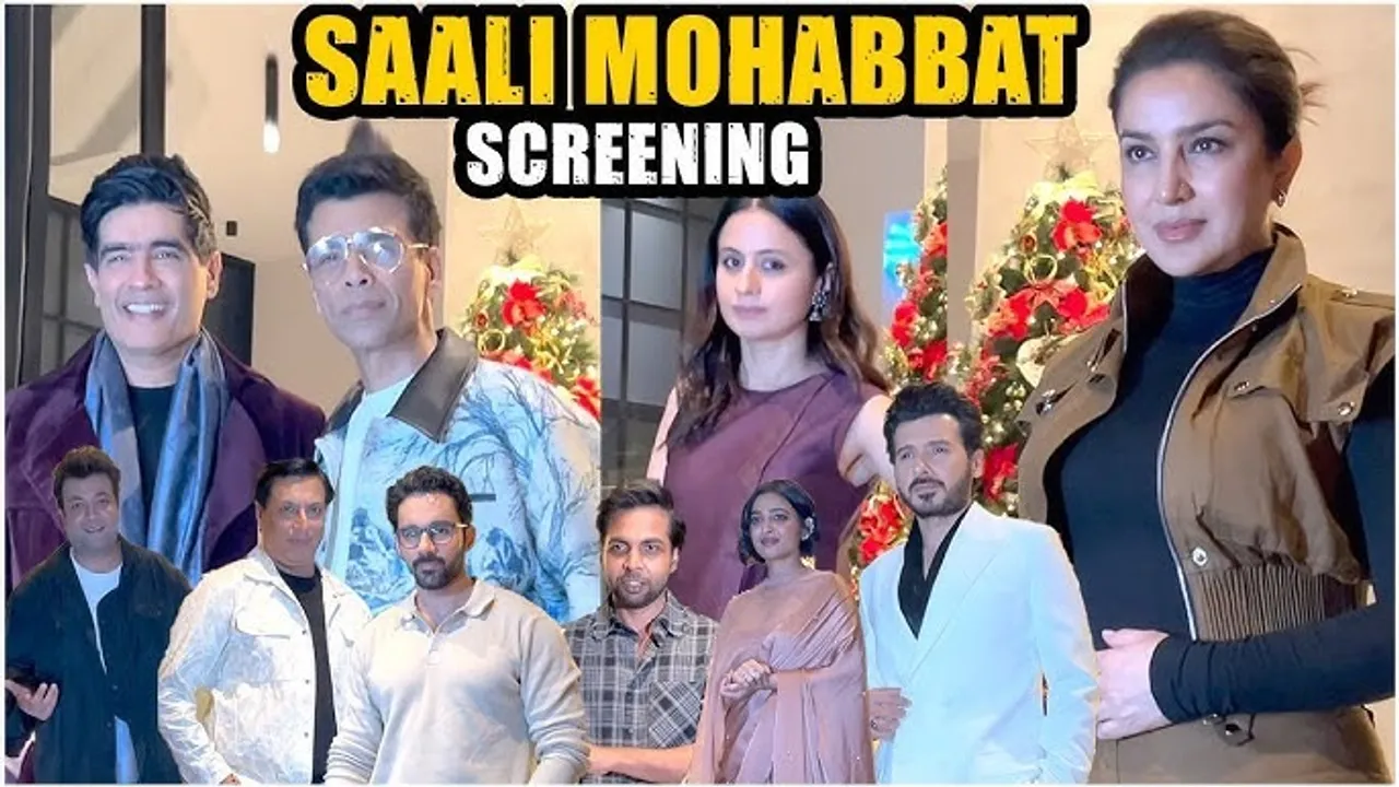 Saali Mohabbat screening
