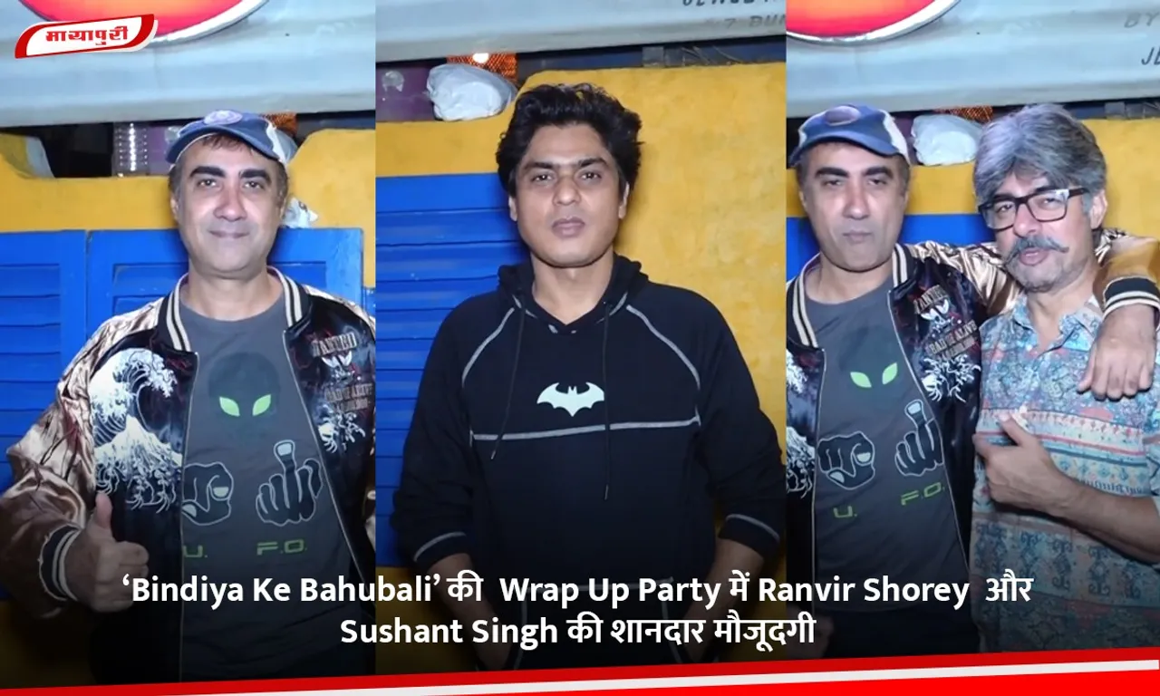 ‘Bindiya Ke Bahubali’ की  Wrap Up Party में Ranvir Shorey  और Sushant Singh की शानदार मौजूदगी.jpg