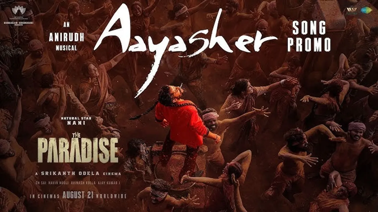 The promo of the new song Aaya Sher from the film The Paradise is out.