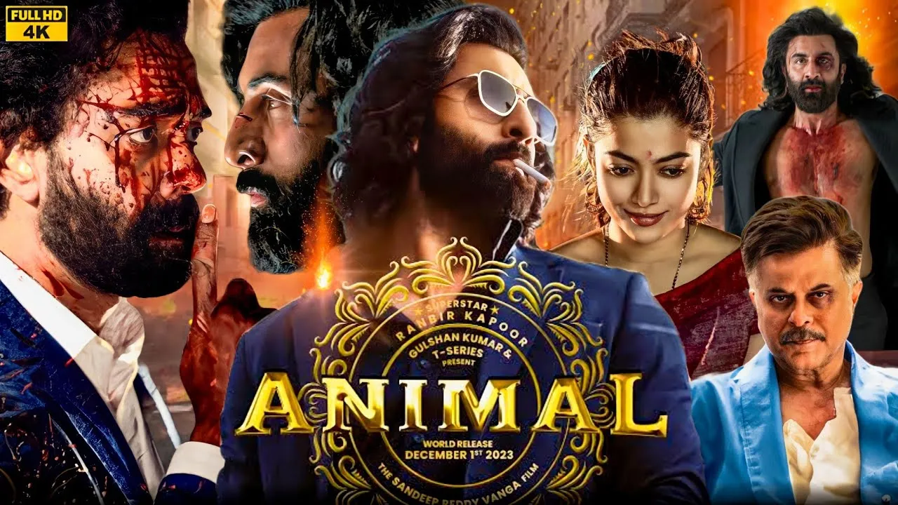 T Series shared explosive scenes from Ranbir Kapoor Animal on the YouTube channel