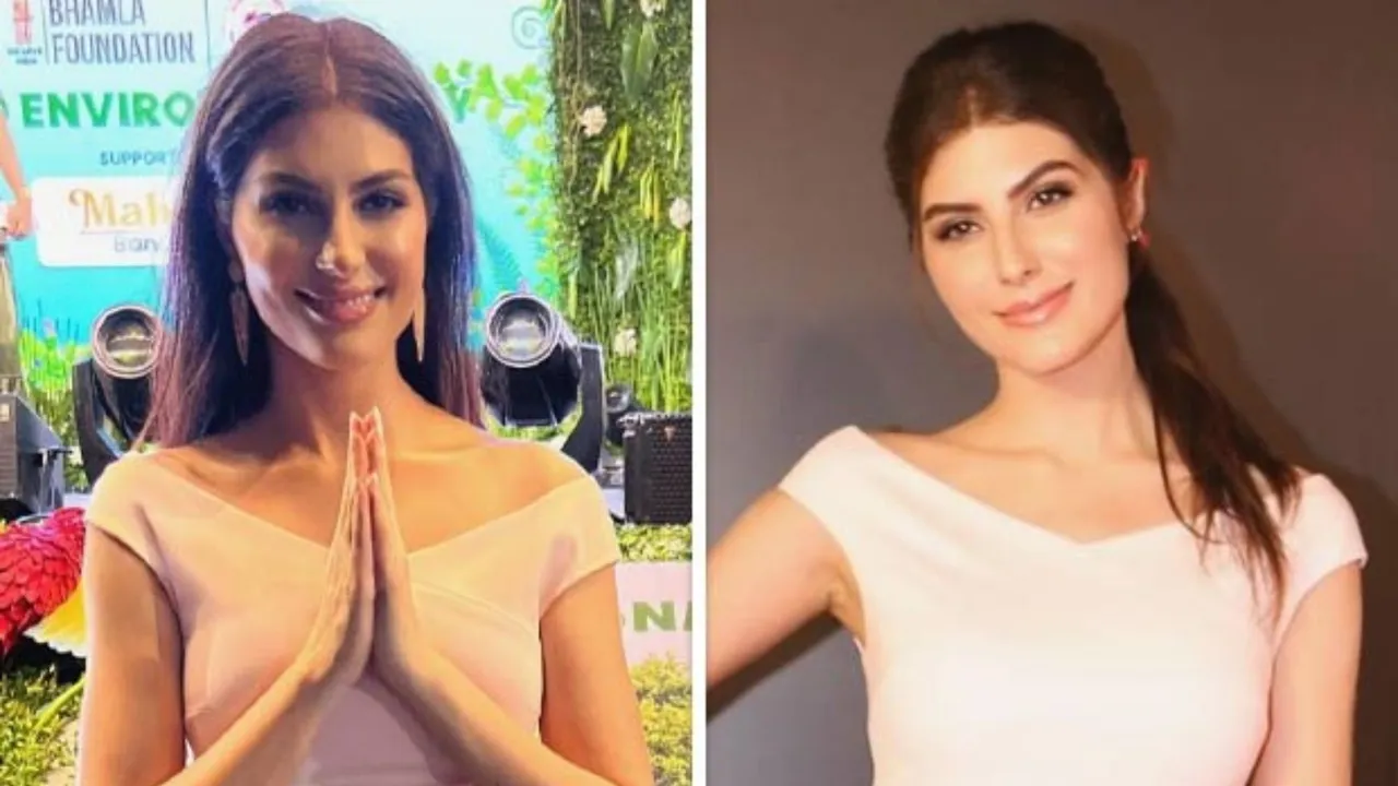Elnaaz Norouzi ReStuns in Sacred Games Premiere Outfit at World Environment Day Event Promoting Sustainability