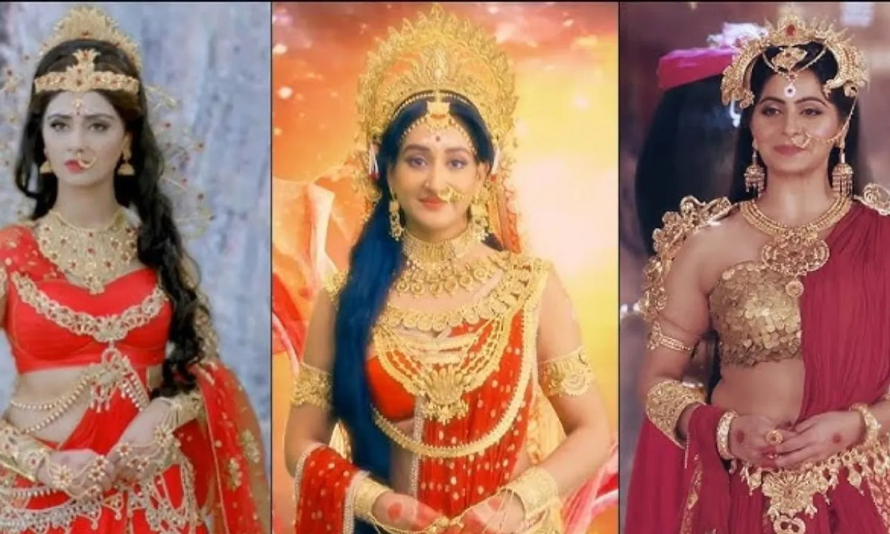 Navaratri This actress appeared on screen as a goddess lakshmi