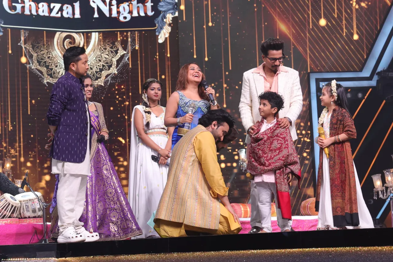 On Superstar Singer 3 Super Judge Neha Kakkar was moved to tears by Avirbhav and Pihu heartfelt ghazal performance