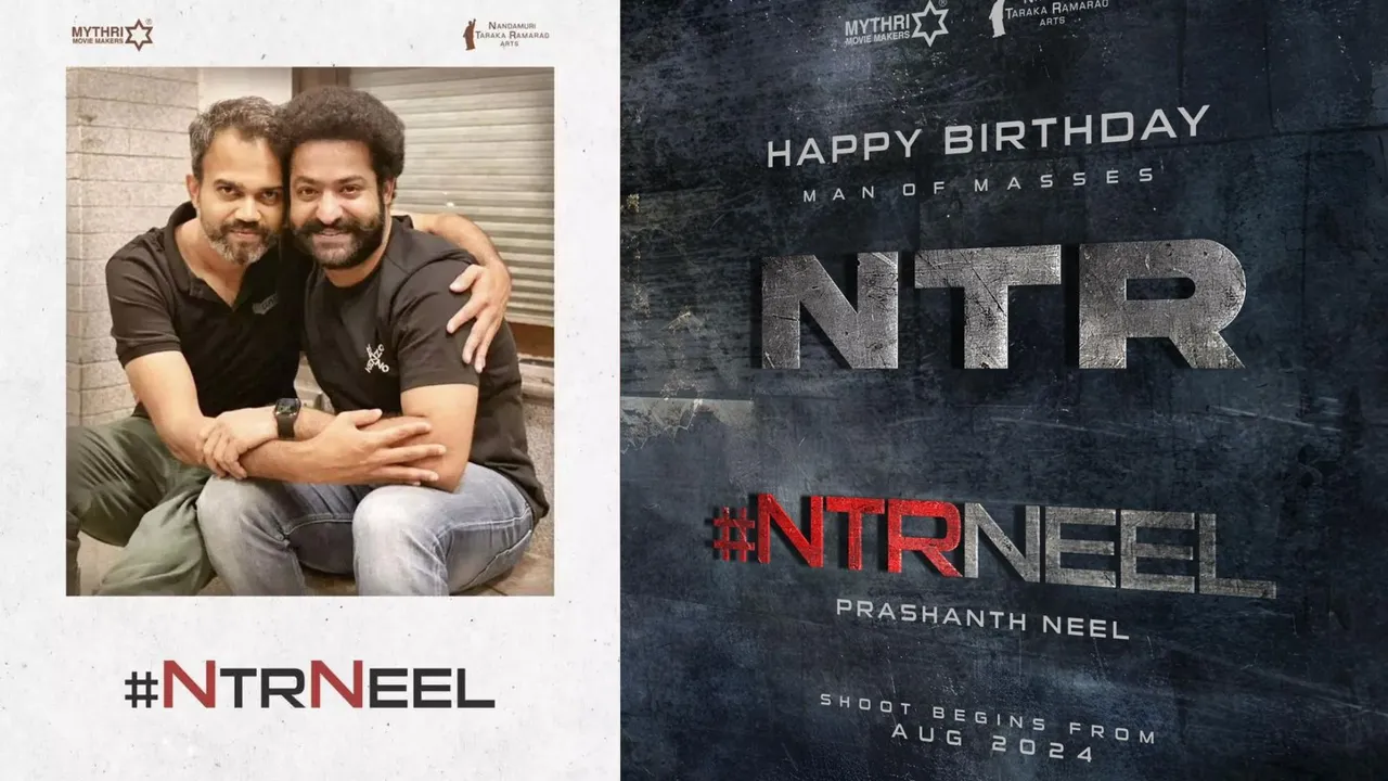 FILM NTRNeel an action epic shoot begins in August 2024