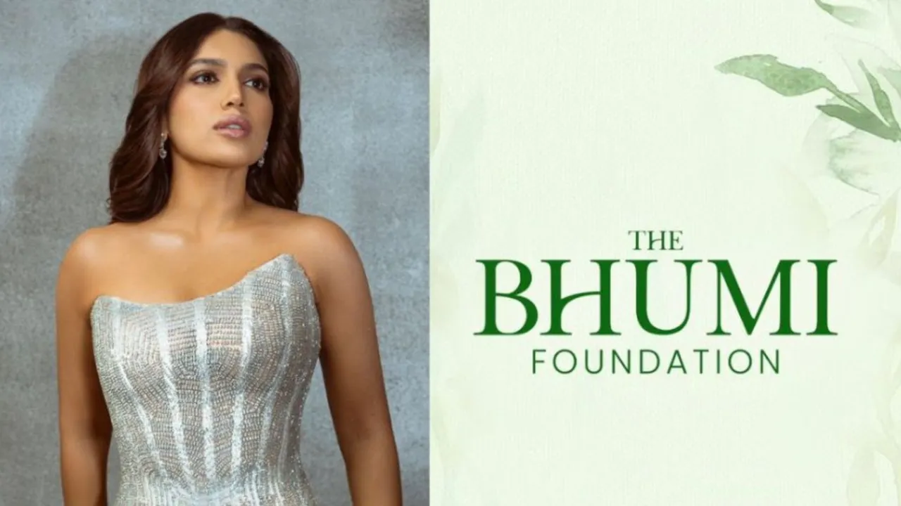 Bhumi Pednekar turns to plants and birds to get relief from the heat by planting multiple water balls in Mumbai