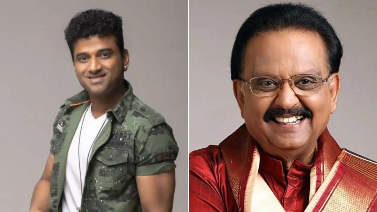 Rockstar DSP as he reacts on a video of SP Balasubrahmanyam praising him