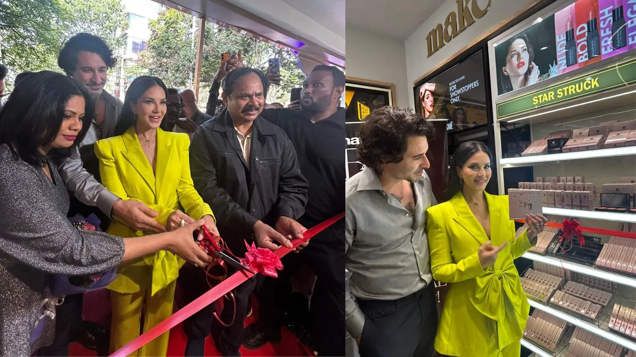 Sunny Leone introduces Star Struck by Sunny Leone in Bangalore