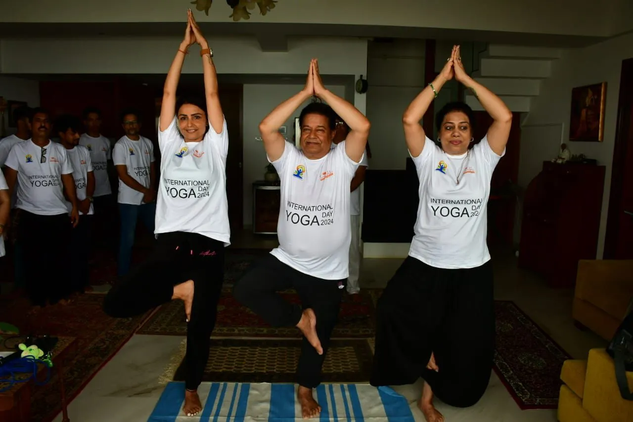 Padma Shri Anup Jalota celebrated Yoga Day in a unique way