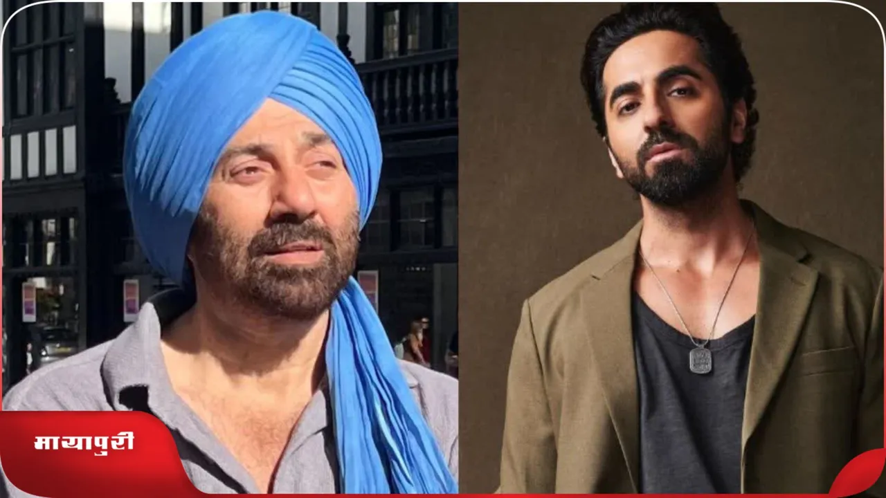 Sunny Deol and Ayushmann Khurrana
