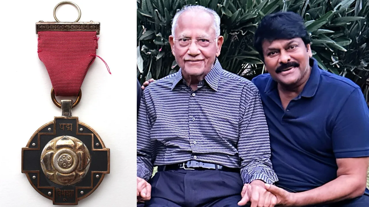 Padma Vibhushan Bestowed Upon Dr Prathap C Reddy and Chiranjeevi Konidela