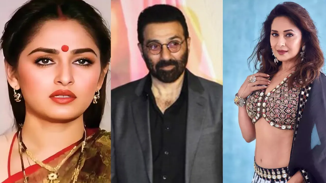 Madhuri Dixit Sunny Deol 