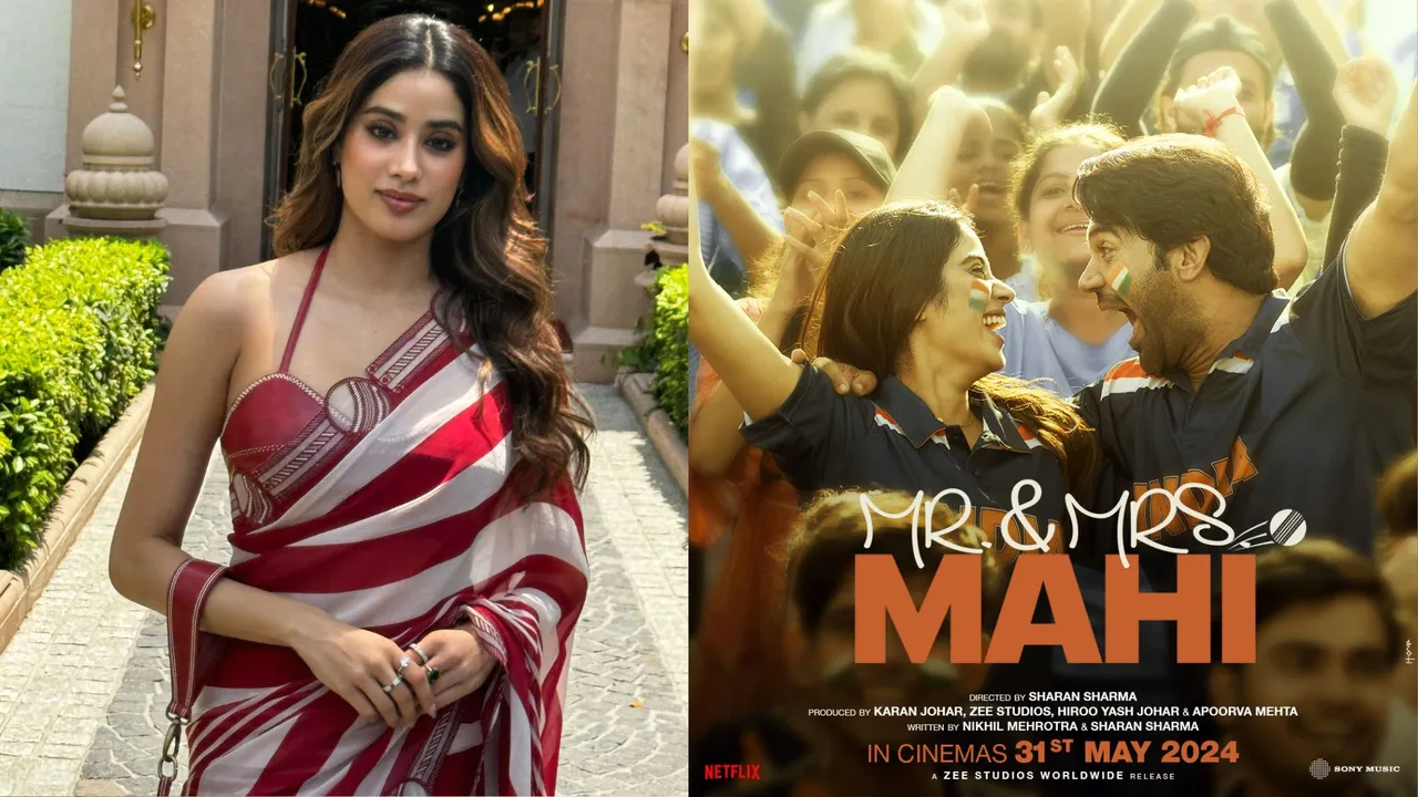 Mr and Mrs Mahi Promotions held in Delhi