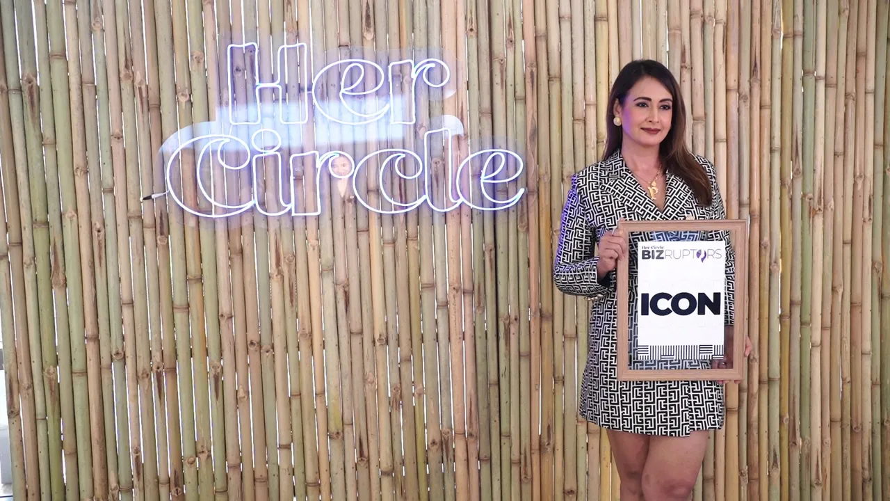 Preeti Jhangiani honored by Reliance Foundation Jio Her Circle Icon