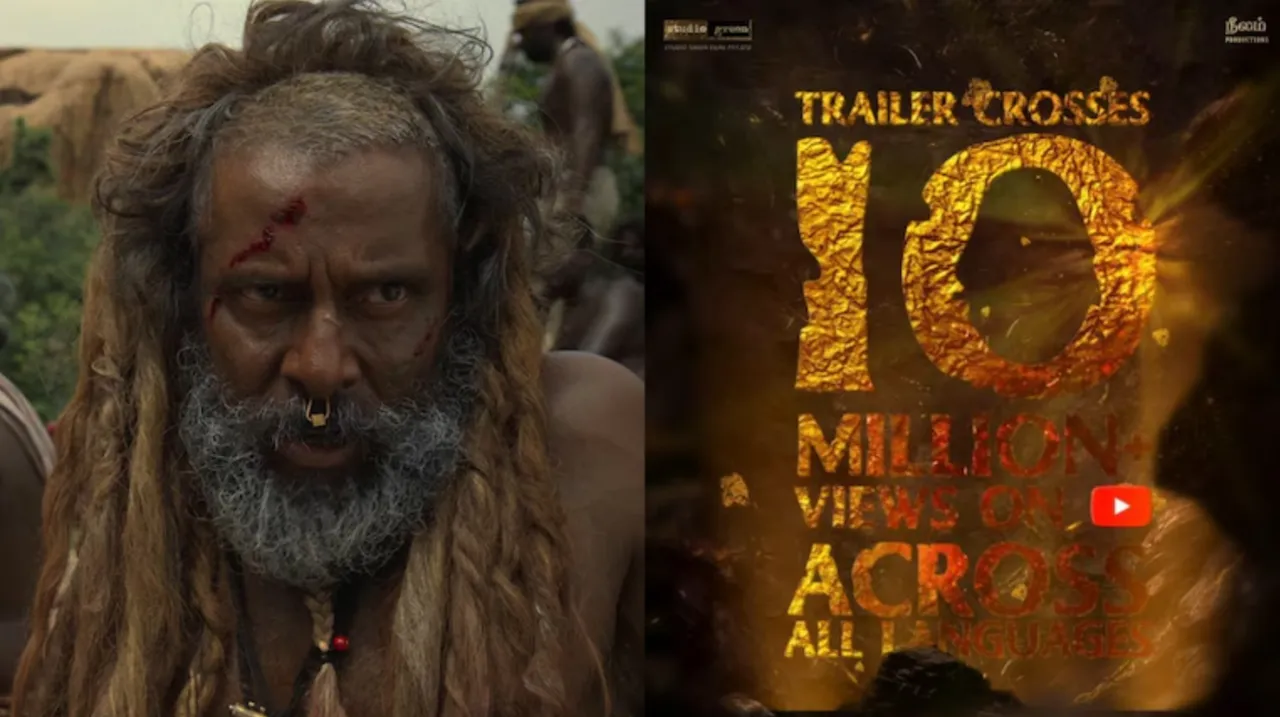 Soaring high and gleaming bright Studio Green Thangalaan trailer crosses 10 Million views