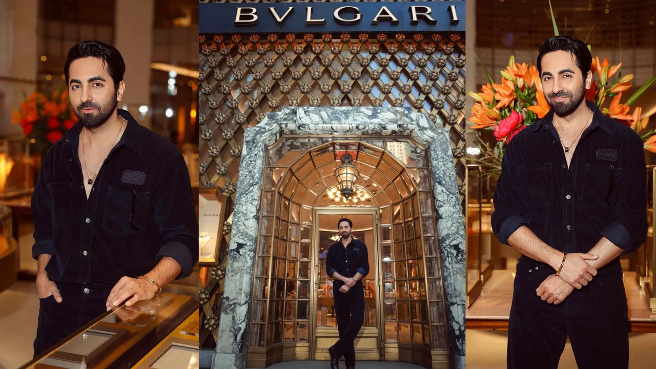  Ayushmann Khurrana From Bollywood to Bulgari New York Boutique