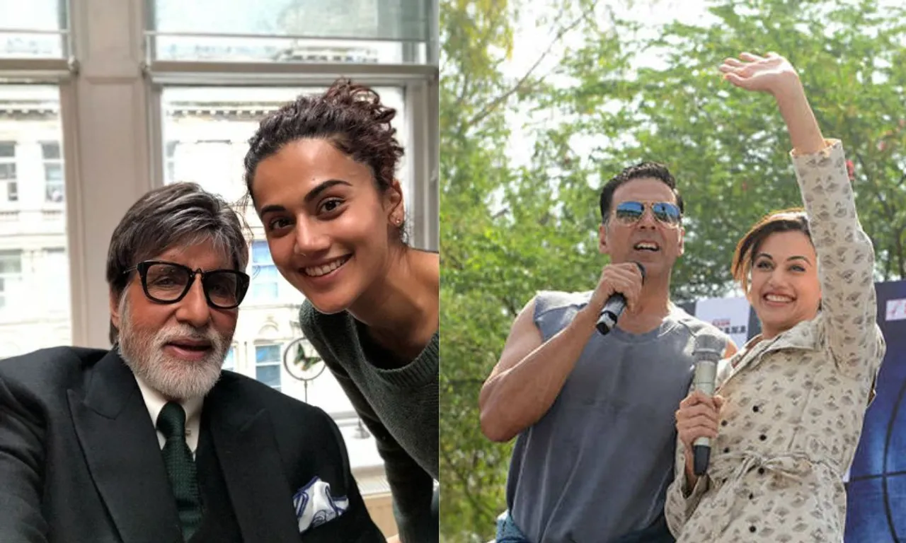 Taapsee Pannu learned these things from Akshay Kumar and Amitabh Bachchan