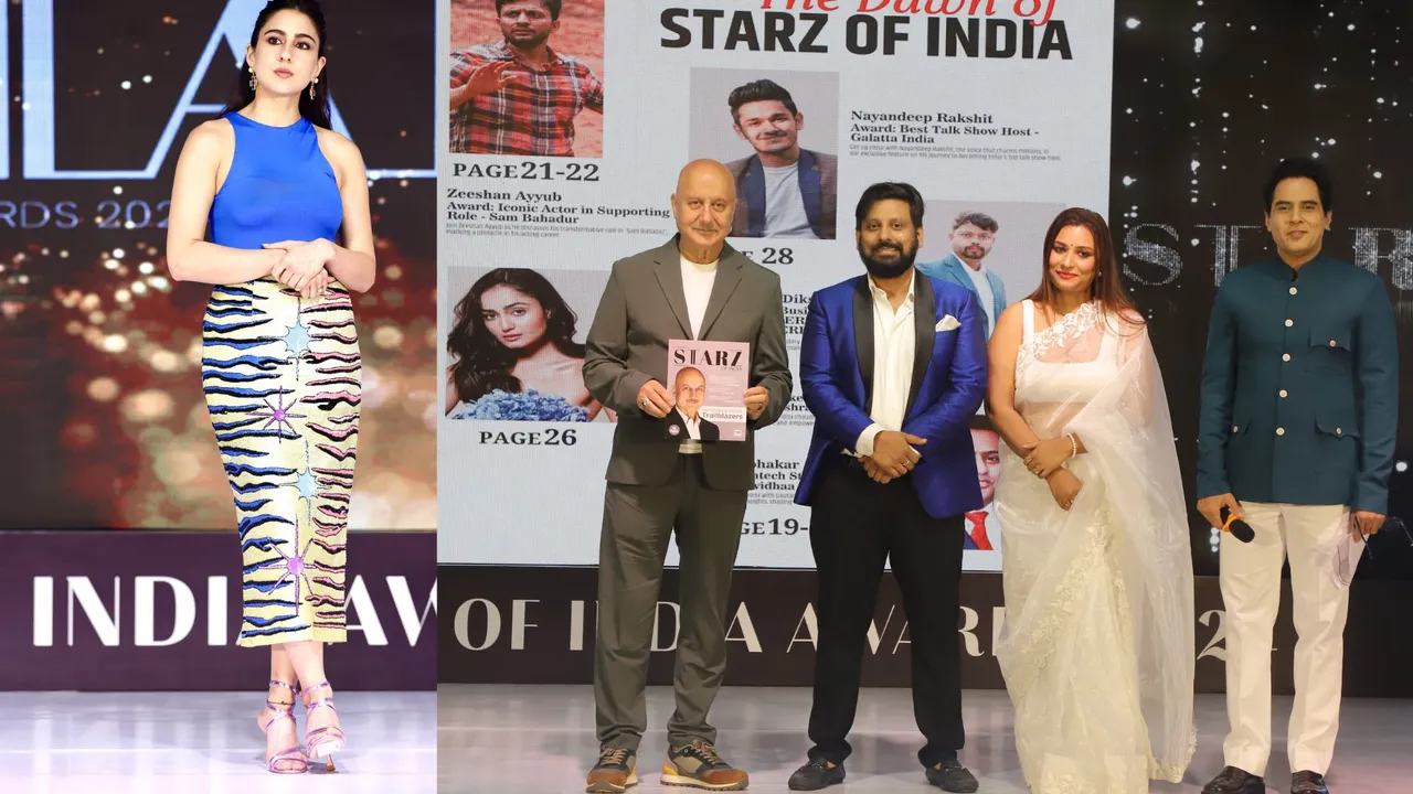 Sara Ali Khan graces Starz Of India Awards 2024 and magazine launch