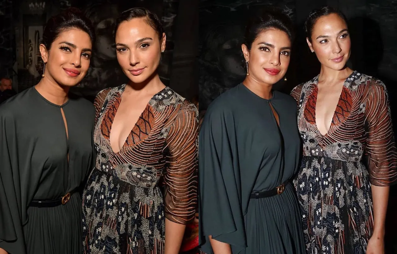 Photos: प्रियंका चोपड़ा ने की Wonder Woman से मुलाकात, फोटोज़ हो रही वायरल